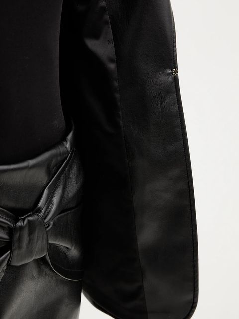 Marciano by Guess marynarka GLADYS kolor czarny 5BGN04 7389A