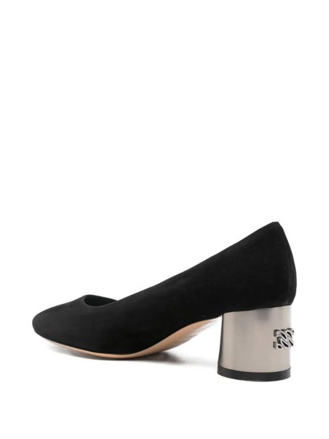 Casadei 55mm round-toe pumps - Black