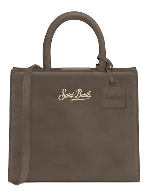 MC2 Saint Barth mini Shop top handle tote bag - Brown - zdjęcie produktu nr 2