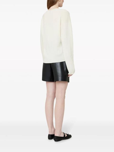 ANINE BING Athena cashmere jumper - Neutrals