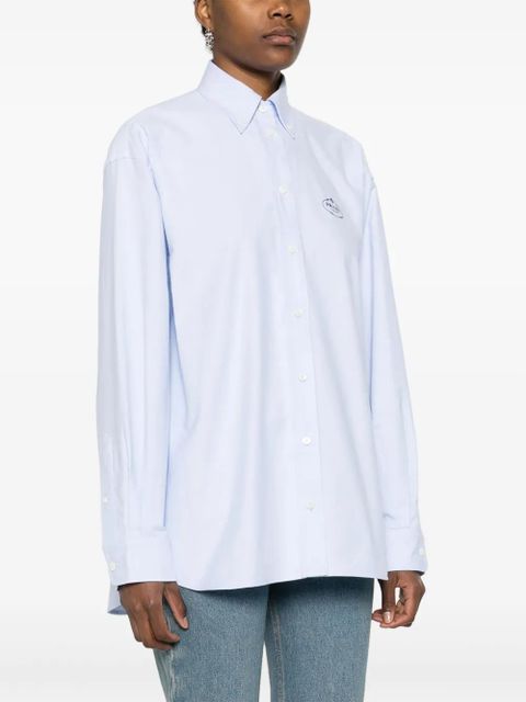 Prada Oxford cotton shirt - Blue