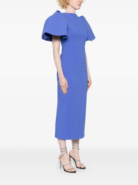 Solace London Lora midi dress - Blue