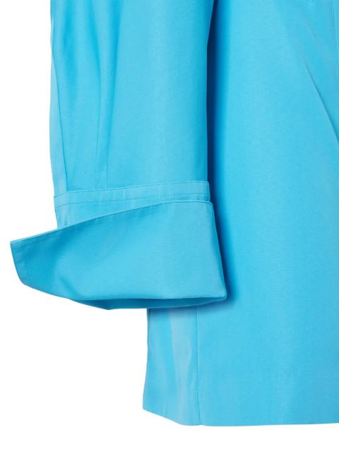 FENDI buttoned collared dress - Blue