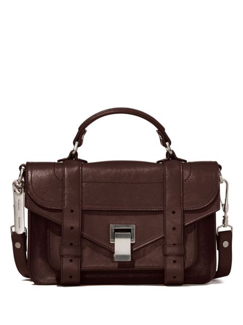 Proenza Schouler mini PS1 two-way handbag - Brown