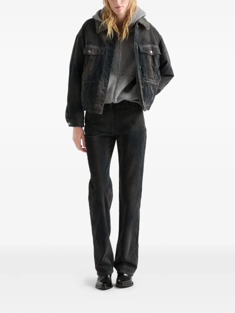 Prada corduroy denim jacket - Grey - zdjęcie produktu nr 2