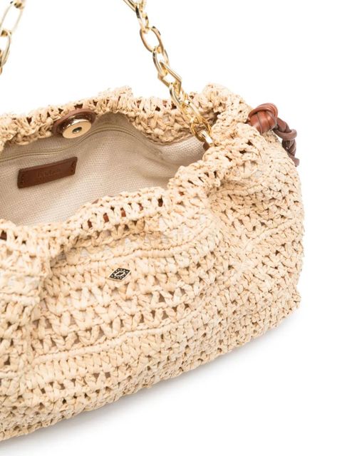 Ba&Sh June raffia tote bag - Neutrals