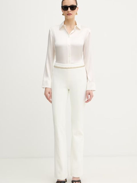 MM by Max Mara koszula z dodatkiem jedwabiu QUARTO - zdjęcie produktu nr 2