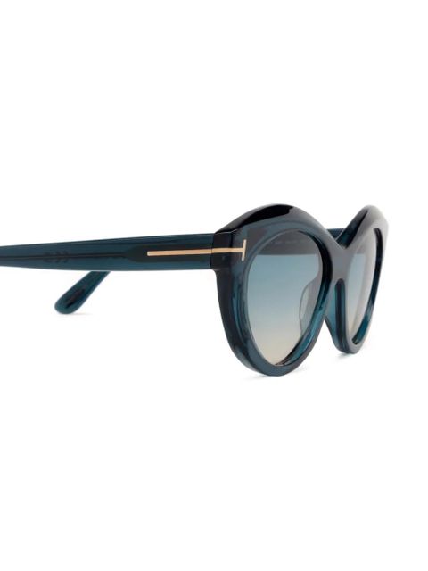TOM FORD Eyewear Toni sunglasses - Blue