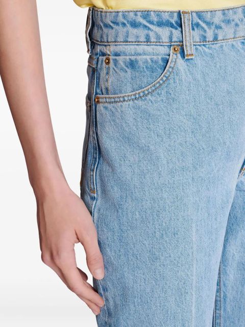 Balmain high-waisted flared jeans - Blue