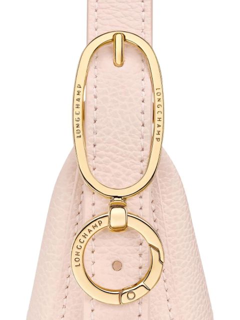 Longchamp small Le Foulonné grained-leather cross body bag - Pink - zdjęcie produktu nr 2