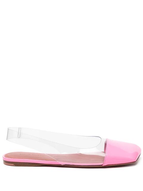 Amina Muaddi Ane slingback ballerina shoes - Pink - zdjęcie produktu nr 1