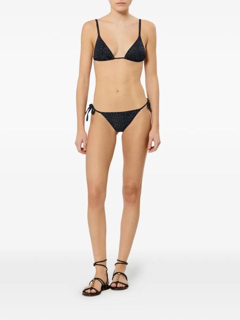 ISABEL MARANT Feride bikini top - Black