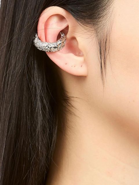 MM6 Maison Margiela sculpted ear cuff - Silver - zdjęcie produktu nr 2