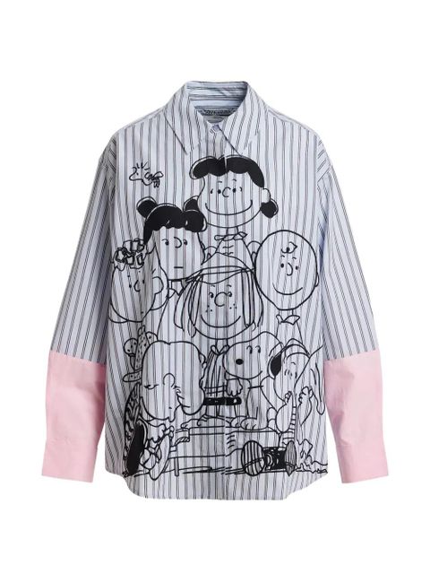 Essentiel Antwerp Peanuts striped shirt - Blue - zdjęcie produktu nr 1