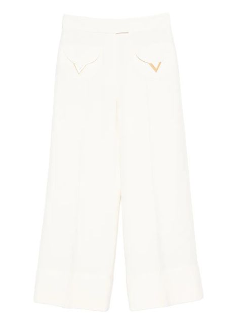 Valentino Garavani V-detail pocket trousers - Neutrals - zdjęcie produktu nr 1