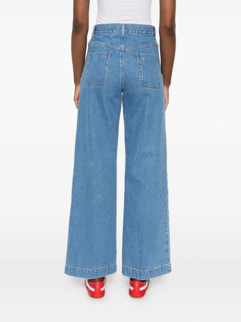 SANDRO pocket-detail jeans - Blue - zdjęcie produktu nr 2