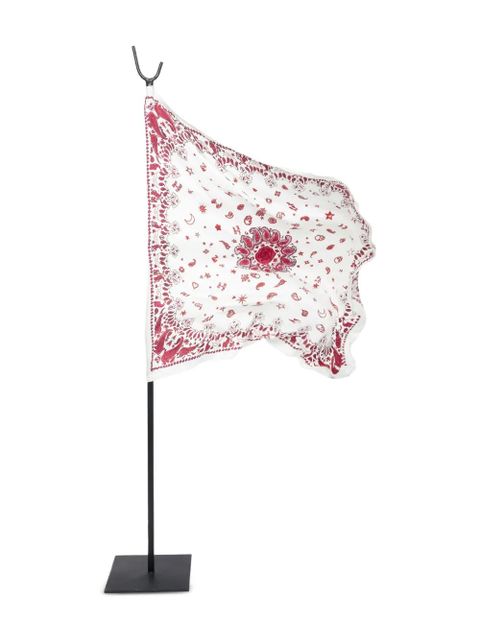 Zadig&Voltaire Debbie 85 Bandana-print scarf - White