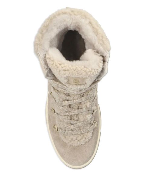 BOGNER quilted high-top sneakers - Neutrals