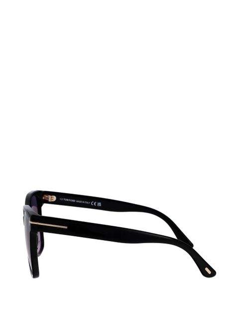 TOM FORD Eyewear geometric-frame sunglasses - Black