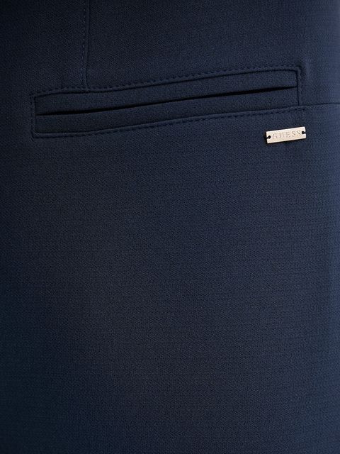 Guess sukienka YEVA kolor granatowy mini prosta W5YK36 WGHC2