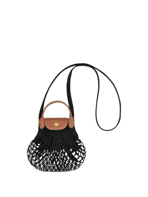Longchamp XS Le Pliage Filet mini bag - Black - zdjęcie produktu nr 1