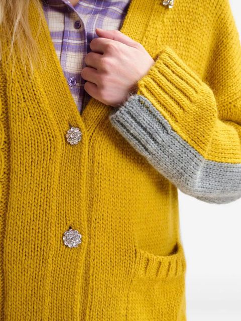 Essentiel Antwerp Jokes cardigan - Yellow