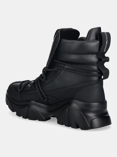 EA7 Emporio Armani buty damskie kolor czarny na platformie AF18611.7X000335