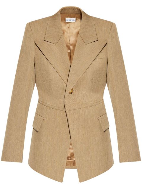 Burberry wool blazer - Neutrals - zdjęcie produktu nr 1