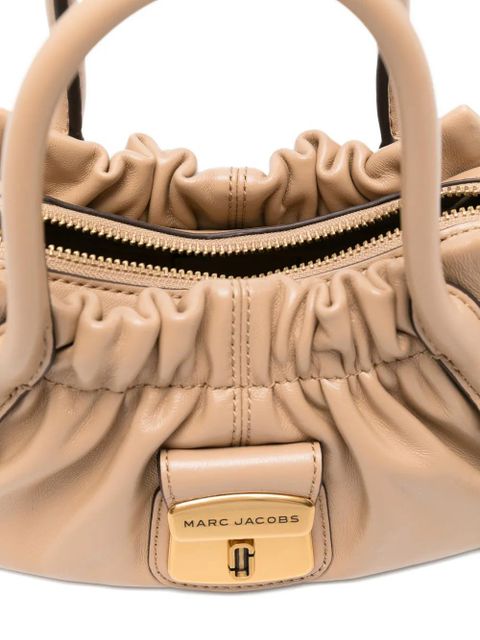 Marc Jacobs The Small Cristina gathered padlock tote bag - Brown