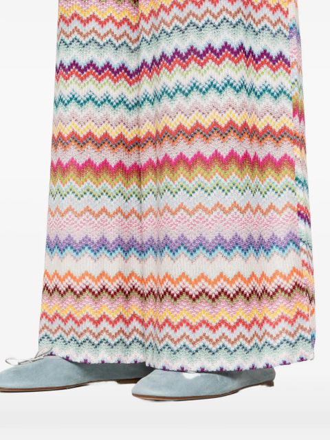 Missoni chevron trousers - White