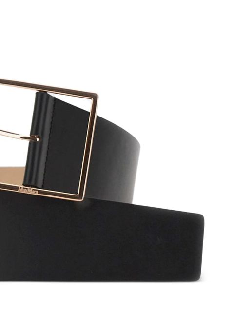 Max Mara square-buckle belt - Black - zdjęcie produktu nr 2