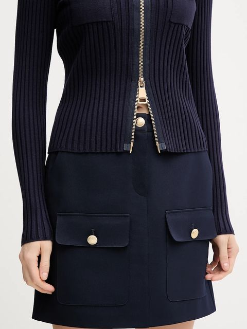 Marc Aurel spódnica kolor granatowy mini prosta 2329-2020-24807 - zdjęcie produktu nr 1