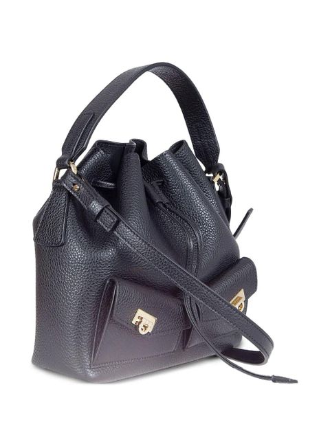 Ferragamo multi-pocket bucket bag - Black