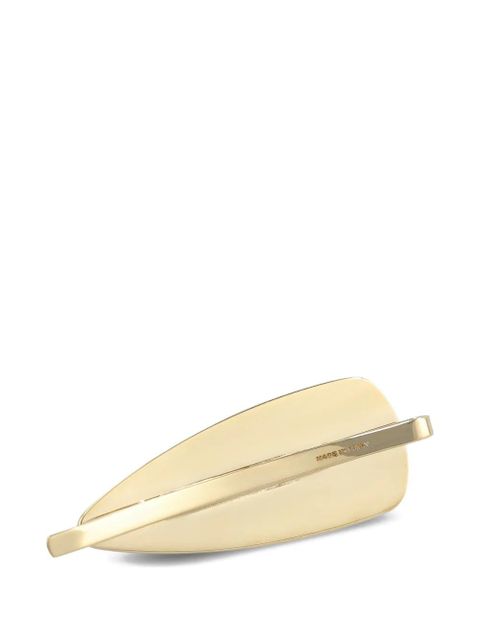 Miu Miu logo hair accessory - Gold - zdjęcie produktu nr 2