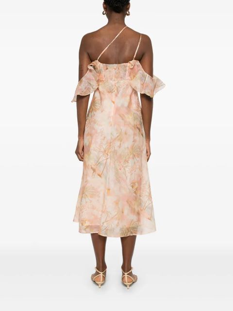ZIMMERMANN Illuminate midi dress - Neutrals
