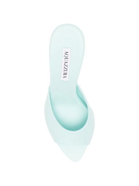 Aquazzura pointed heeled sandals - Blue