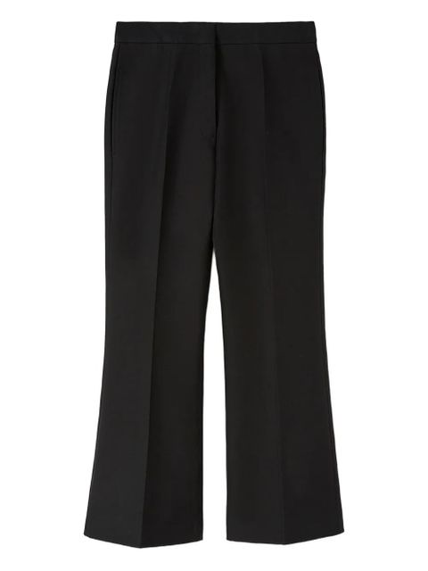 Jil Sander cotton cropped trousers - Black - zdjęcie produktu nr 1