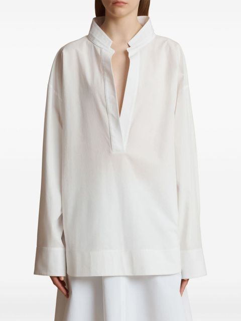 KHAITE The Tito top - White