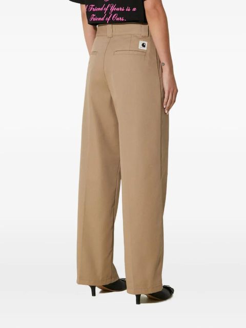 Carhartt WIP logo-patch Trousers - Neutrals