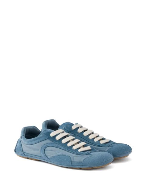 Prada Montecarlo Re-Edition logo lace-up sneakers - Blue