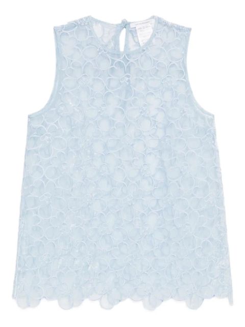Cecilie Bahnsen Cbcerise vest - Blue