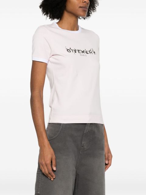 Givenchy logo-print T-shirt - Pink