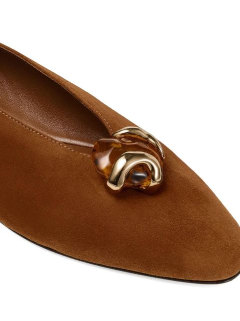 Jimmy Choo Margot ballet flats - Brown