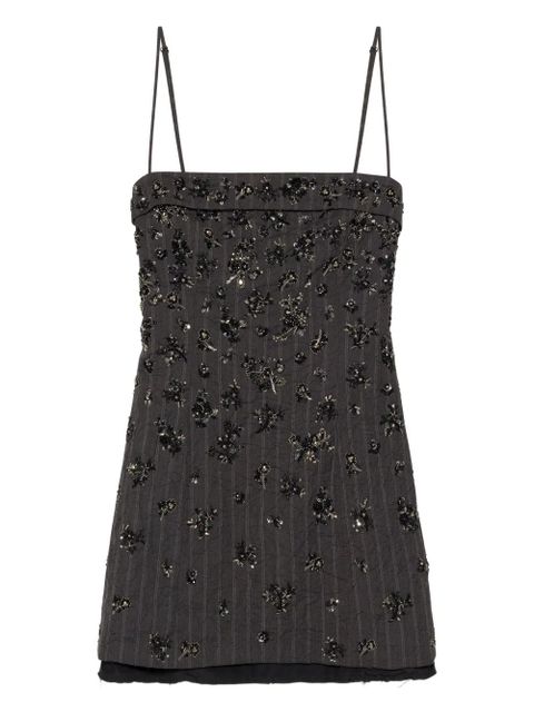 Simkhai Anden embellished mini dress - Grey - zdjęcie produktu nr 1