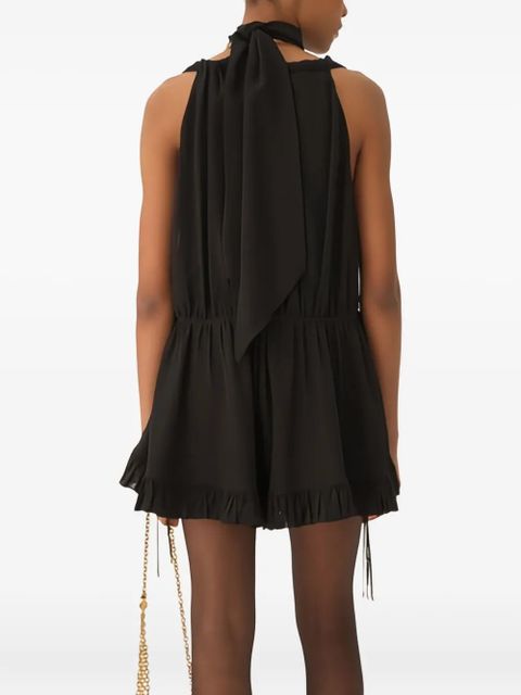 Chloé v-neck ruffled jumpsuit - Black