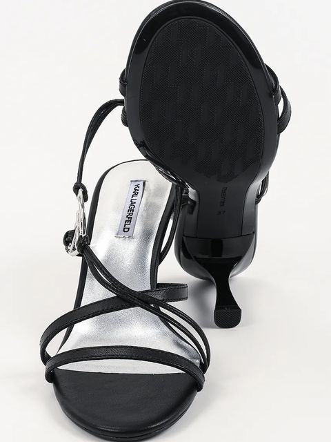 Karl Lagerfeld szpilki skórzane Sienna