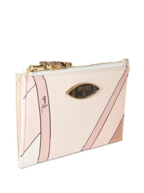 PUCCI Iride-print card holder - Neutrals - zdjęcie produktu nr 2