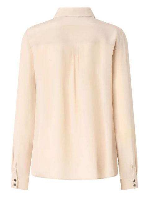 PINKO button-down silk shirt - Neutrals - zdjęcie produktu nr 2
