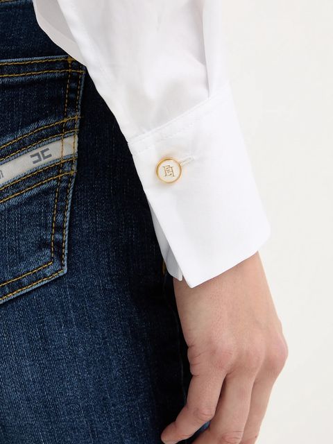 Elisabetta Franchi bluzka bawełniana