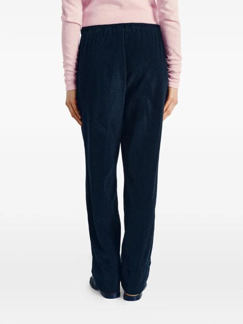 American Vintage Padow corduroy straight trousers - Blue